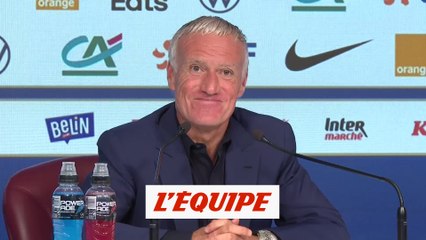 Deschamps : « L'unité et la force en interne sont là » - Foot - L. des nations - Bleus