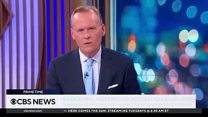 Potential railroad strike threatens U.S. economy_ supply chains(360P)