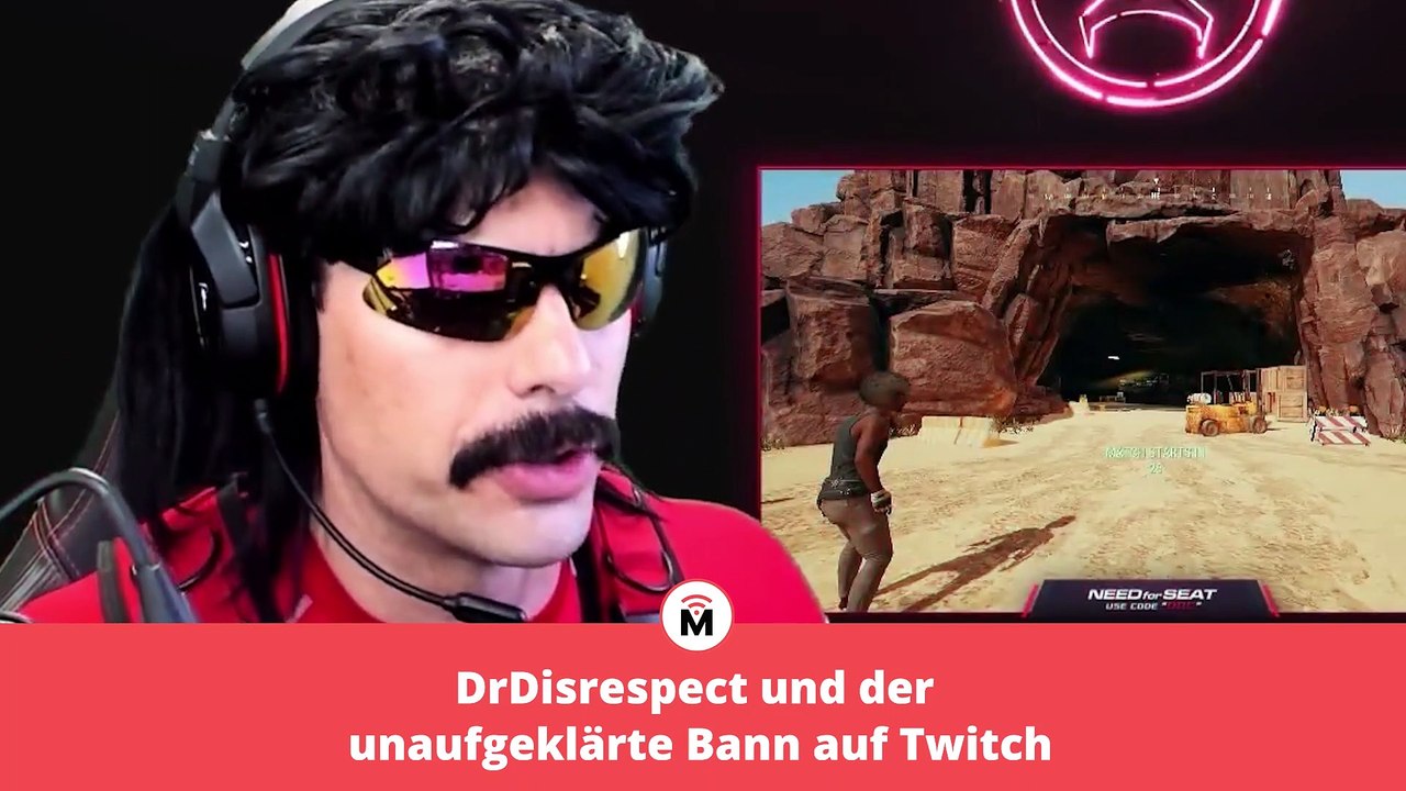DrDisrespect war eine Berühmtheit auf Twitch - Sein Bann ist bis heute ein großes Geheimnis