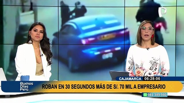 Cajamarca: Banda de delincuentes asalta a empresario y le roban más de 70 mil soles
