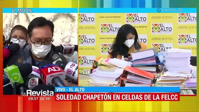 Con su bebé en brazos, la exalcaldesa Chapetón pasó la noche en celdas policiales 