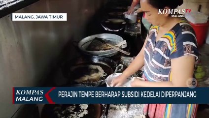 Wacana Perpanjangan Subsidi Kedelai Disambut Baik Perajin Tempe di Malang