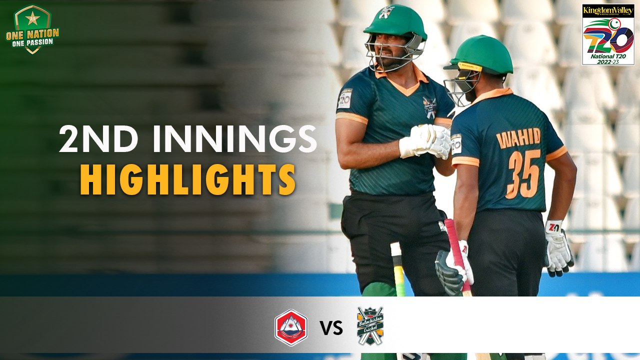 2nd Innings Highlights | Balochistan vs Northern | Match 25 | National T20 2022 | PCB | MS2T