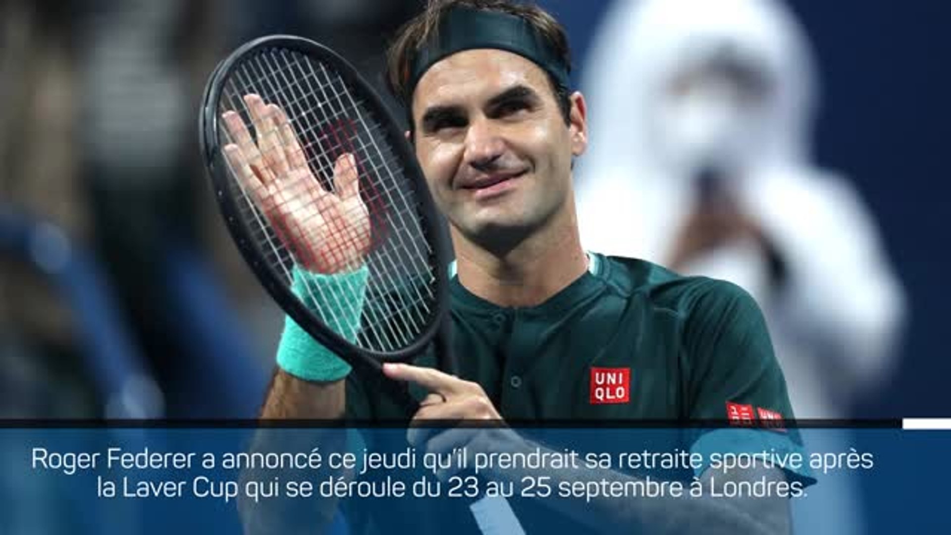 ATP - Roger Federer annonce sa retraite ! - Vidéo Dailymotion