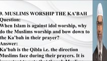 When Islam is against idol worship, why do the  Muslims worship and bow down to the Ka’bah in  their prayer?