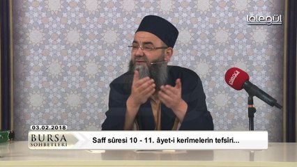 Cübbeli Ahmet Hoca Efendi ile Bursa Sohbetleri 3 Şubat 2018
