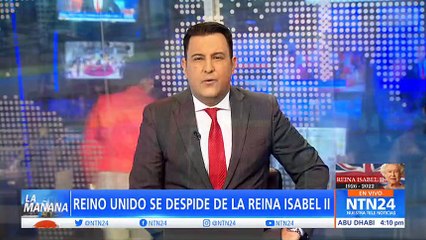 Guardia se desploma mientras custodiaba el ataúd de la reina Isabel II