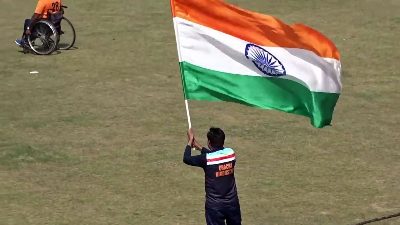 साहिल की तूफानी पारी _ Great Fifty Knock by Sahil _ Wheel Chair Cricket ( 720 X 1280 )