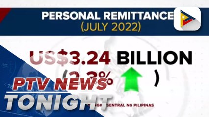 Personal remittances up 2.7% in July