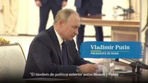Putin dice que el tándem Pekín-Moscú desempeña un 