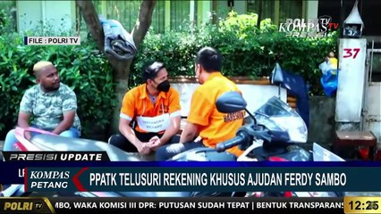 Télécharger la video: Penelusuran PPATK soal Rekening Khusus Ajudan Ferdy Sambo yang Dikelola Putri Candrawathi