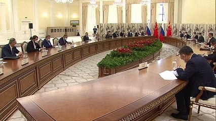 Putin y Xi elogian las relaciones de dos "grandes potencias", Rusia y China, frente a Occidente
