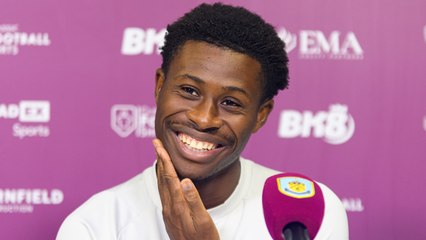 Nathan Tella enjoying life at Turf Moor