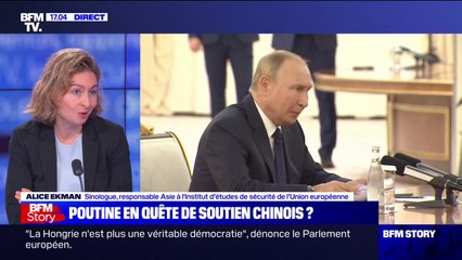Alice Ekman, sinologue: "La Chine ne souhaite pas un Vladimir Poutine faible"