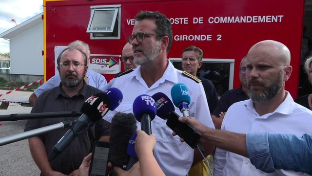 Gironde: le sous-préfet annonce que l’incendie de Saumos est fixé