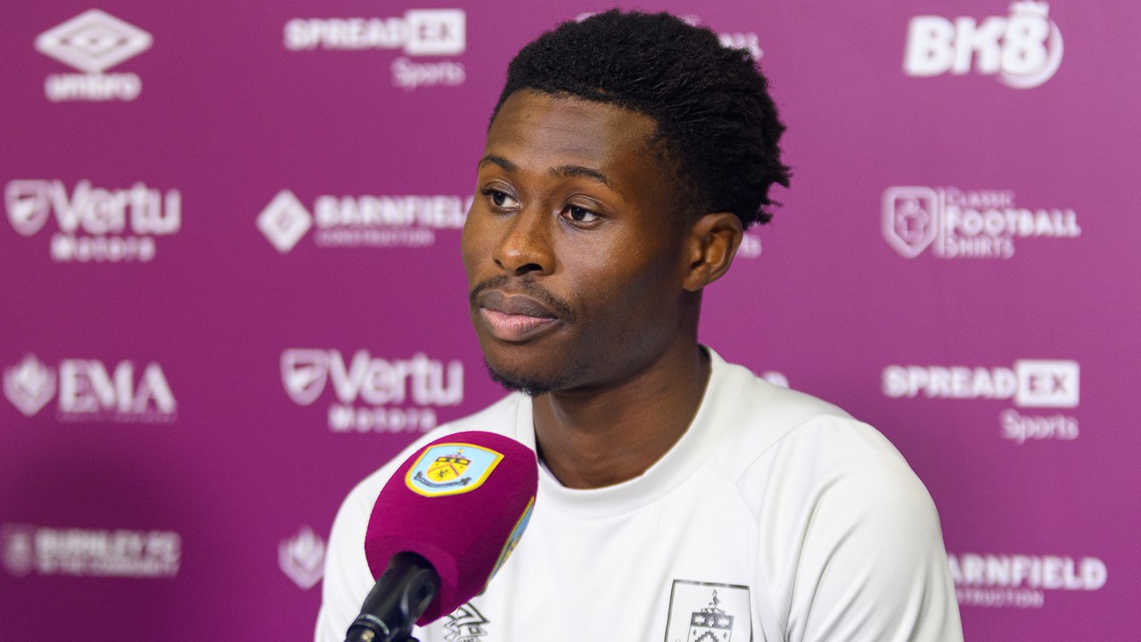 My family call me Nathan Tella Baby - Clarets star loves his song