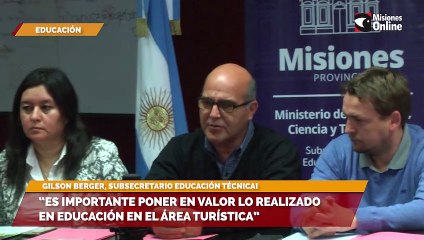 “Es importante poner en valor lo realizado en educación en el área turística”