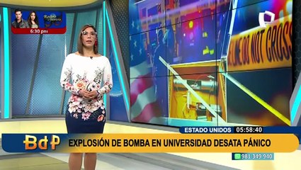 EEUU: Paquete bomba explotó en la Universidad de Northeastern en Boston