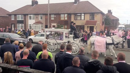 Hundreds line the street for funeral of nine-year-old Olivia Pratt-Korbel