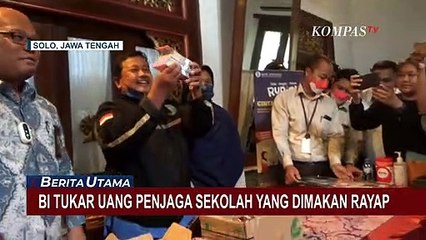 BI Ganti Rp 20 Juta Uang Penjaga Sekolah yang Hancur Dimakan Rayap