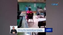 Viral na video ng pananakit ng isang guro sa 2 mag-aaral, iniimbestigahan ng DepEd | Saksi