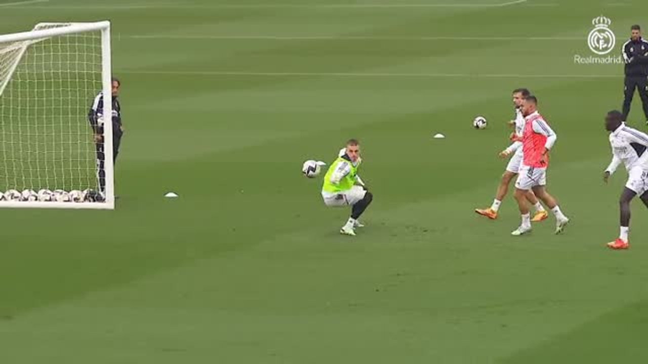 El Real Madrid ya prepara el derbi del domingo ante el Atlético