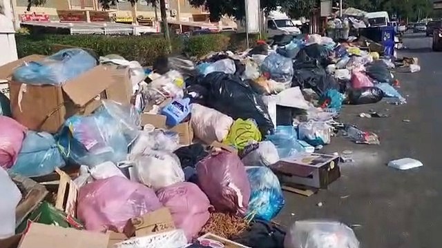 Emergenza rifiuti per strade della zona nord di Palermo