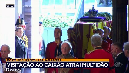 Visitação ao caixão de Rainha Elizabeth II atrai multidão 15/09/2022 14:30:18