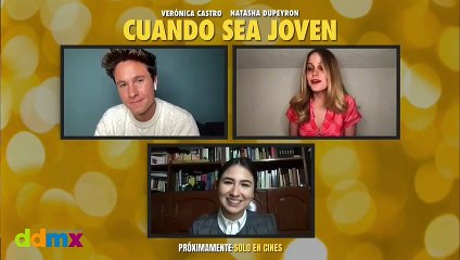 Natasha Dupeyrón y Verónica Castro se vuelven una en “Cuando sea joven”