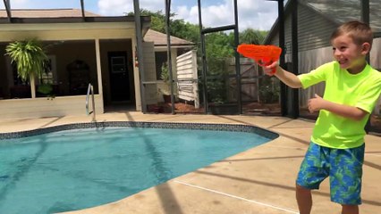 Logan Xavier 2019 04 06 Water Gun Battle