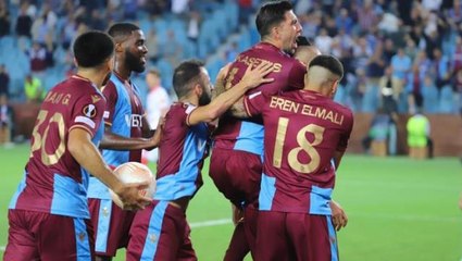 Fırtına, Avrupa Ligi'nde siftah yaptı! Trabzonspor, Kızılyıldız'ı 2-1 mağlup etti