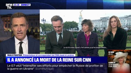 Max Foster, correspondant de CNN à Londres, raconte le moment où il a annoncé la mort d'Elizabeth II à l'antenne
