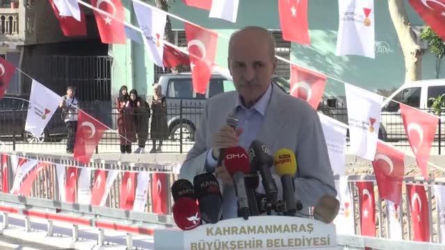 KAHRAMANMARAŞ - AK Parti Genel Başkanvekili Kurtulmuş, köprü açılışında konuştu