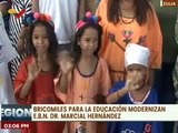 Zulia | Bricomiles realizan trabajo de recuperación en la E.B.N. Marcial Hernández