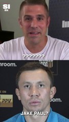 GGG Has No Idea Who Jake Paul Is