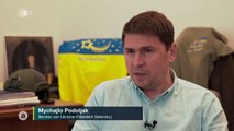 Ukraine-Krieg Interview mit Selenskyj-Berater Podoljak auslandsjournal