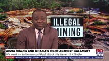 UPfront with Raymond Acquah; Aisha Huang and Ghana's fight against Galamsey  on Joy News (15-9-22)