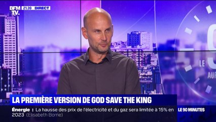 Le chanteur d'opéra français Arnaud Kientz chante "God save the King"