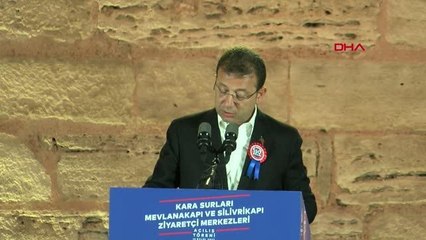 MEVLANAKAPI VE SİLİVRİKAPI KARA SURLARI ZİYARETÇİ MERKEZLERİNİN AÇILIŞI YAPILDI