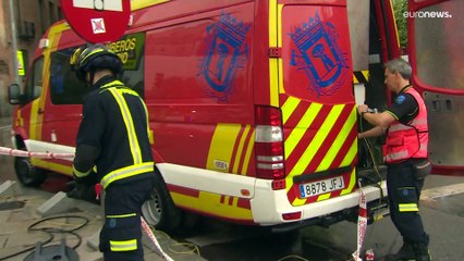 Rohrbruch in Madrid: 6 Millionen Liter Wasser treten aus