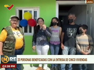 Lara | GMVV entrega 5 viviendas dignas en el sector El Manzano