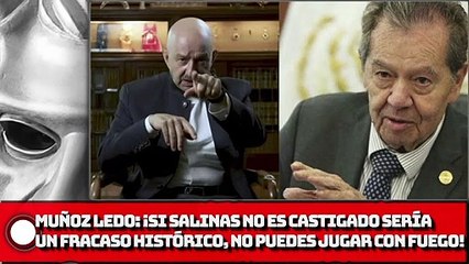 Download Video: Muñoz Ledo: ¡Si Salinas no es castigado sería un fracaso histórico. No puedes jugar con fuego!