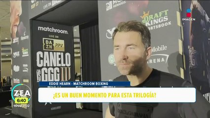 "Es un gran momento para el deporte, será la mejor pelea": Eddie Hearn