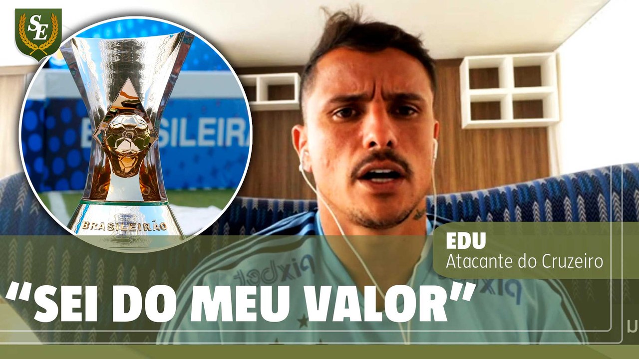 Cruzeiro: Edu se vê capaz de brilhar na Série A
