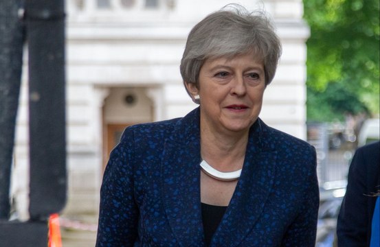 Theresa May has paid her respects to the late Queen Elizabeth at Westminster Hall