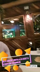 ALEX SIRVENT INVITA A LISSET A CENAR CON COCODRILOS