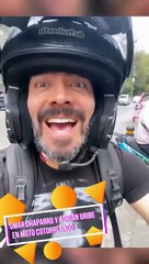 OMAR CHAPARRO Y ADRIÁN URIBE EN MOTO COTORREANDO