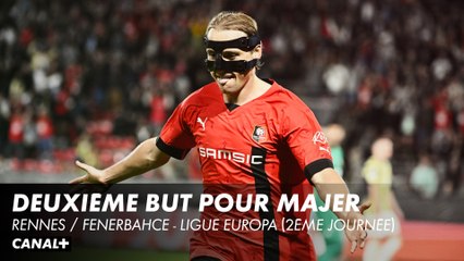 Deuxième but signé Majer - Rennes / Fenerbahce - Ligue Europa