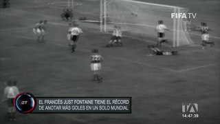 Just Fontaine tiene el récord de anotar más goles en un solo Mundial