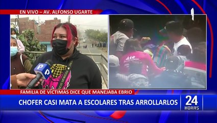 Ate Vitarte: Escolares que sufrieron atropello se encuentran internados en hospital